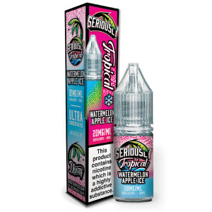 Watermelon Apple Ice Nic Salt E Liquid 10ml By Seriously Tropical