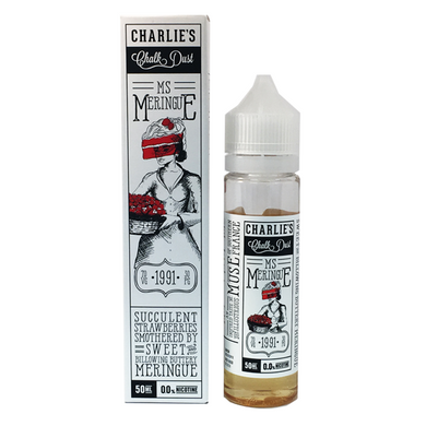 Ms Meringue E Liquid 50ml (60ml/3mg if nicotine shot added) by Charlie’s Chalk Dust (FREE NICOTINE SHOT)