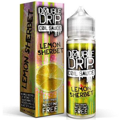 Lemon Sherbet E Liquid 50ml by Double Drip Coil Sauce