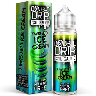 Twisted Ice Cream E Liquid 50ml by Double Drip Coil Sauce