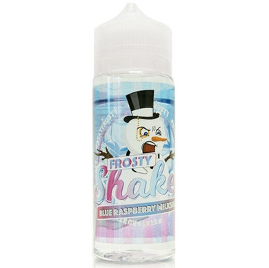 Frosty Shakes Blue Raspberry Milkshake E Liquid 100ml by Dr Frost (Zero Nicotine & Free Nic Shots to make 120ml/3mg)