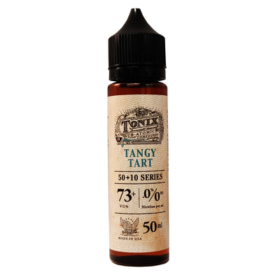 Tangy Tart E Liquid 50ml(60ml with 1 x 10ml nicotine shots to make 3mg) by Tonix E Liquids (Zero Nicotine)