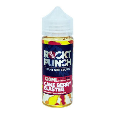 Cake Berry Blaster E Liquid 100ml (120ml with 2 x 10ml nicotine shots to make 3mg) Shortfill By Rockt Punch
