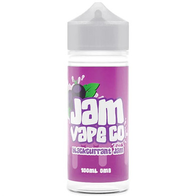 Blackcurrant Jam E Liquid 100ml Shortfill By Jam Vape Co