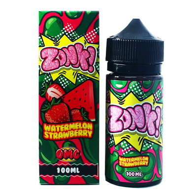 Watermelon Strawberry E Liquid 100ml (120ml with 2 x 10ml nicotine shots to make 3mg) Shortfill By Zonk