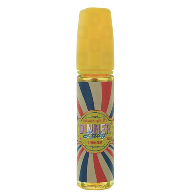 Lemon Tart E Liquid 50ml (60ml with 1 x 10ml nicotine shots to make 3mg) Shortfill by Dinner Lady