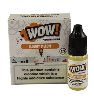 Cloudy Melon VG E Liquid 3 x 10ml By Wow E Liquids