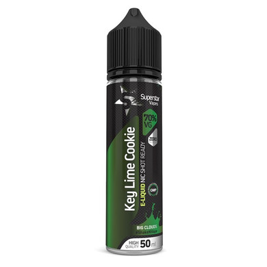 Superstar Vapes Key Lime Cookie Premium High VG (70/30) E Liquid 50ml