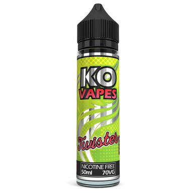 Twister E Liquid 50ml by KO Vapes (Includes Free Nicotine Shot)