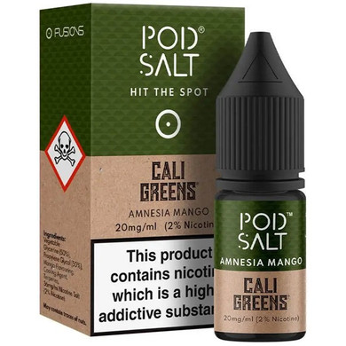 Amnesia Mango - Pod Salt - 20mg Nicotine Salts E Liquid - 10ML