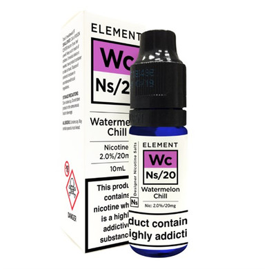 Watermelon Chill - Element NS20 - 20mg Nicotine Salts E Liquid - 10ML