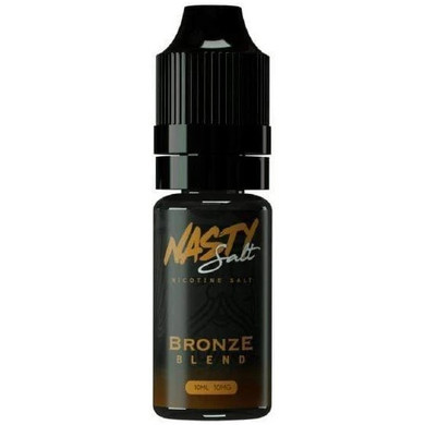 Bronze Blend Nic Salt E Liquid 10ml By Nasty Salt