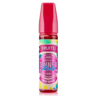 Pink Wave 50ml (60ml/3mg with use of Free 10ml/18mg Nic Shot) By Dinner Lady
