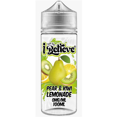 Pear & Kiwi Lemonade E Liquid 100ml Shortfill By Just Say I Believe