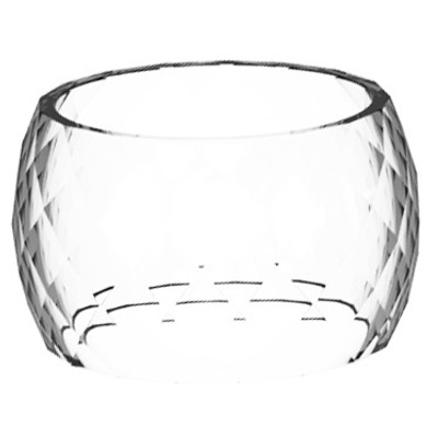 Aspire Odan Mini 4ml Diamond Profile Replacement Glass