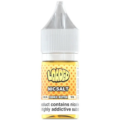 Cookie Butter Nic Salt E Liquid 10ml by Loaded