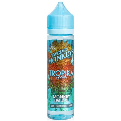 Tropika Iced E Liquid 50ml By Twelve Monkeys