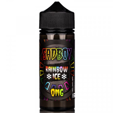 Rainbow Blood Ice E Liquid 100ml Shortfill By Sadboy