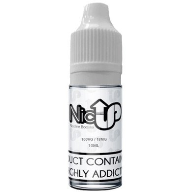 Unflavoured 100VG Nicotine Shot E Liquid 10ml By Nic Up