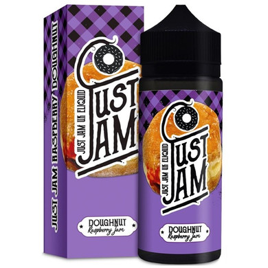 Raspberry Doughnut E Liquid 100ml Shortfill By Just Jam