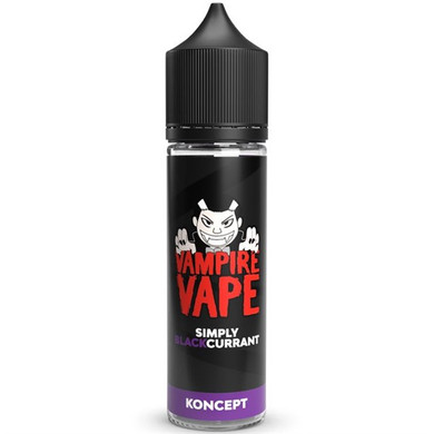 Simply Blackcurrant E Liquid 50ml By Koncept Vampire Vape