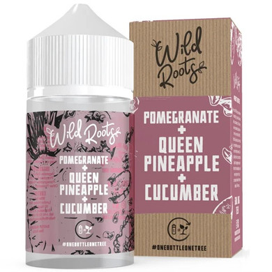 Pomegranate Queen Pineapple & Cucumber E Liquid 50ml by Wild Roots