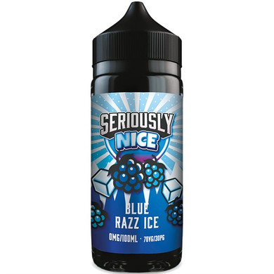 Blue Razz Ice E Liquid 100ml by Seriously Nice