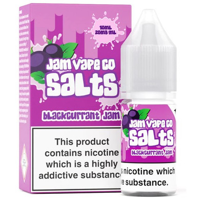 Blackcurrant Jam Nic Salt E Liquid By Jam Vape Co