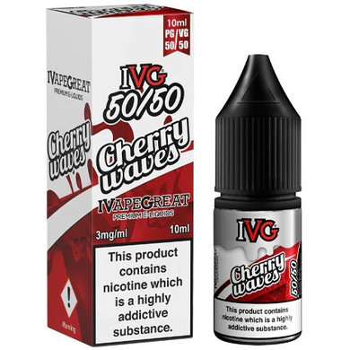 Cherry Waves E Liquid 50/50 10ml By IVG