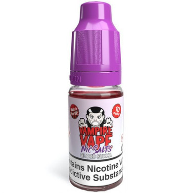 Blood Sukka Nic Salt E Liquid 10ml By Vampire Vape