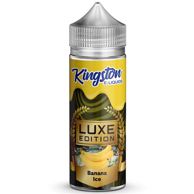 Banana Ice E Liquid 100ml by Kingston Luxe Edition