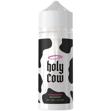 Strawberry Milkshake E Liquid 100ml By Holy Cow