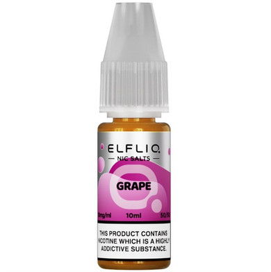 Grape Nic Salt E Liquid 10ml By Elf Bar Elfliq