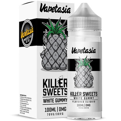 White Gummy Killer Sweets E Liquid 100ml By Vapetasia