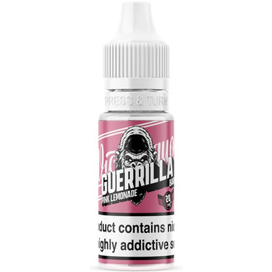 Pink Lemonade Nic Salt E Liquid 10ml by Guerrilla Bar