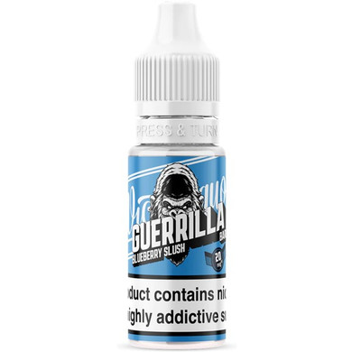 Blueberry Slush Nic Salt E Liquid 10ml by Guerrilla Bar