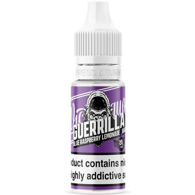 Blue Raspberry Lemonade Nic Salt E Liquid 10ml by Guerrilla Bar