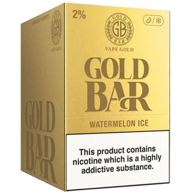 10 Pack of Gold Bar Disposable Vapes
