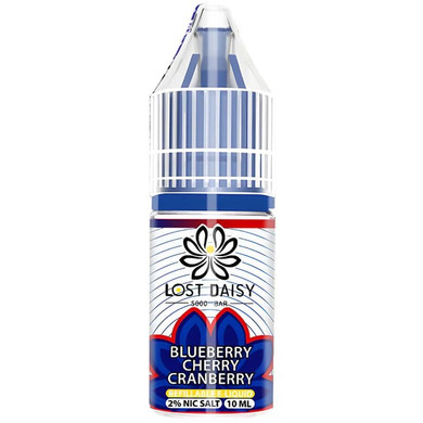 Blueberry Cherry Cranberry Nic Salt E Liquid 10ml by Lost Daisy