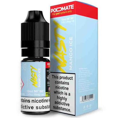 Mango Ice Podmate Nic Salt E Liquid 10ml By Nasty Juice