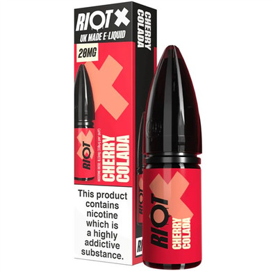 Cherry Colada Nic Salt E Liquid 10ml by Riot X