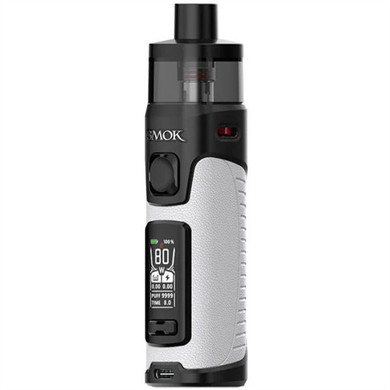 Beige White Leather Smok RPM 5 Pod Vape Kit