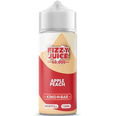 Apple Peach Fizzy Juice King Bar 100ml Shortfill E Liquid