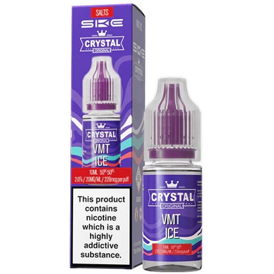 SKE Crystal VMT Ice Nic Salt E Liquid 10ml 