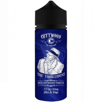Cuttwood Tobacconist Hazelnut Infused Tobacco Shortfill E Liquid 100ml