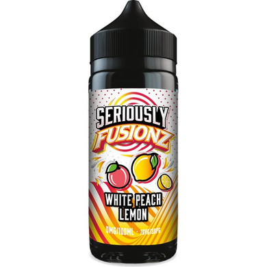 White Peach Lemon E Liquid 100ml by Seriously Fusionz