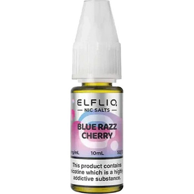Blue Razz Cherry Nic Salt E Liquid 10ml By Elf Bar Elfliq