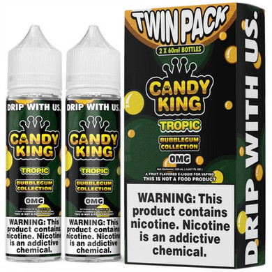 Tropic Bubblegum E Liquid 100ml by Candy King
