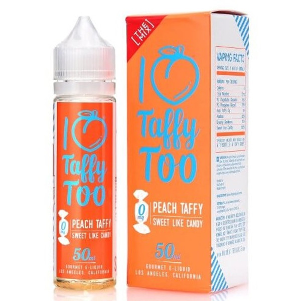 I Love Taffy Too Peach Taffy Aroma 50ml By Mad Hatter Juice