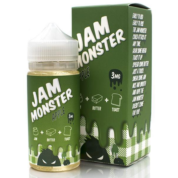 Apple Jam Monster Eliquid 100ml by Fresh Juice Co Only (Free Nic Shots)